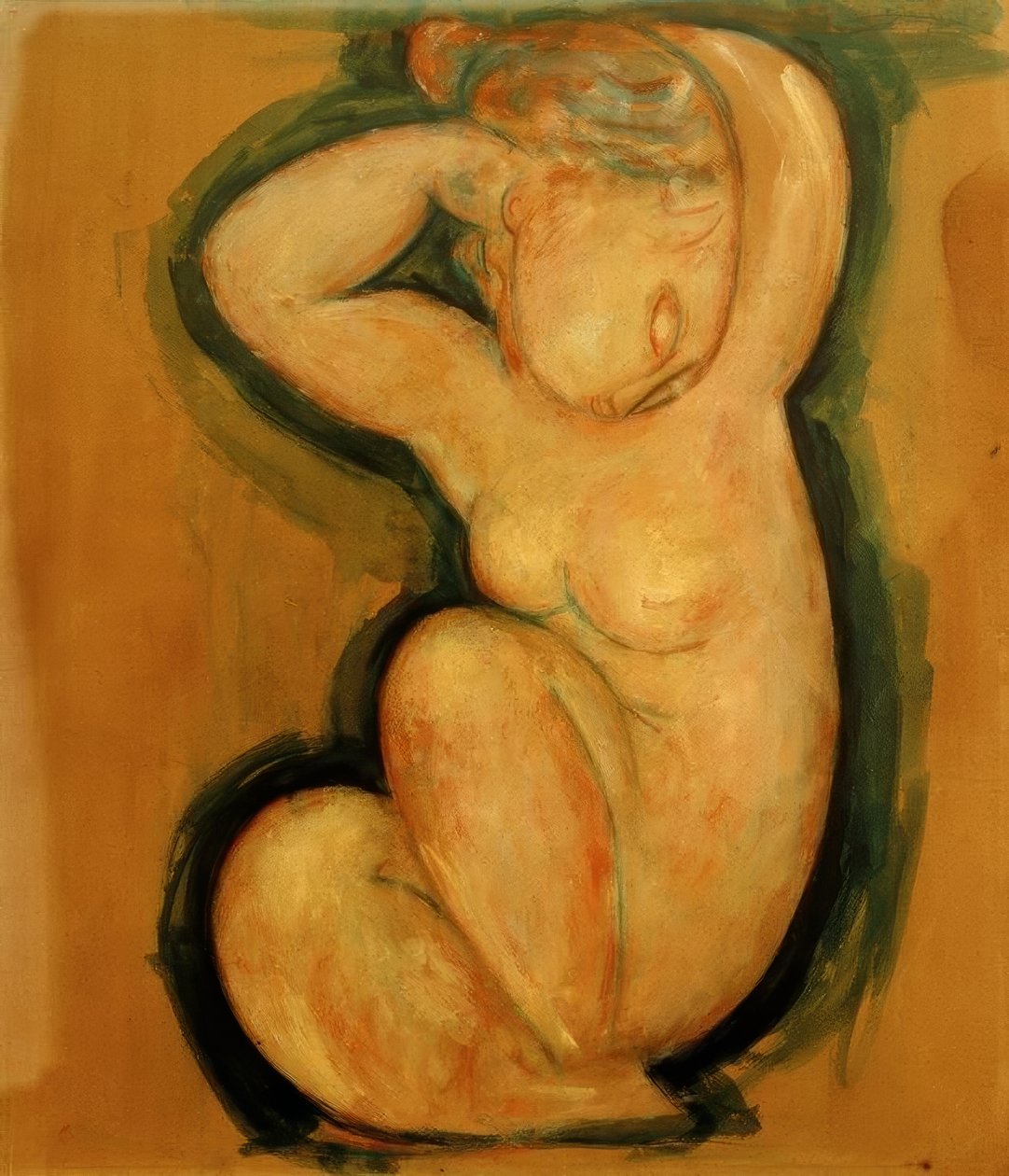 Cariatide af Amedeo Modigliani