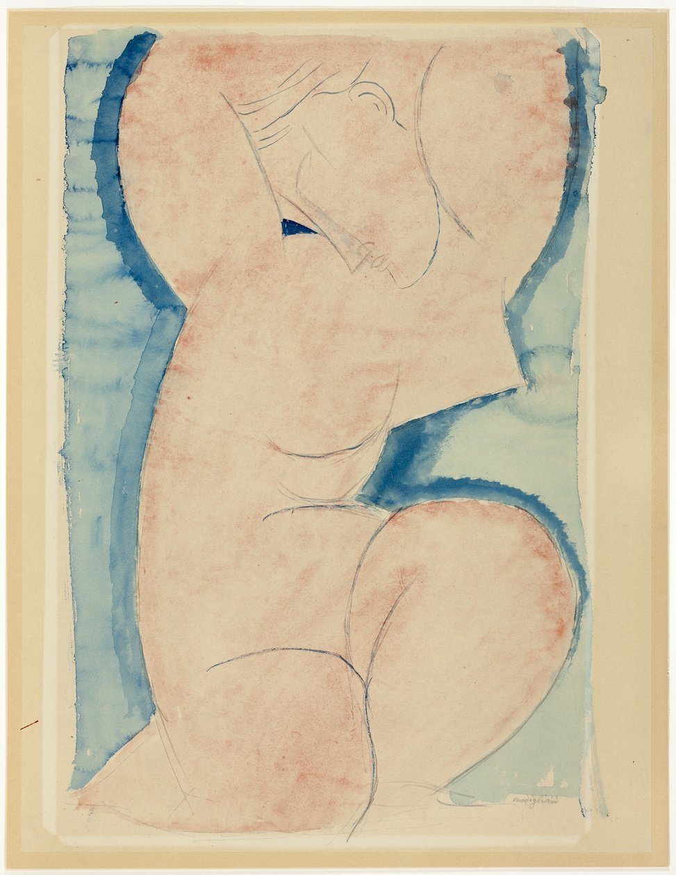 Karyatide af Amedeo Modigliani
