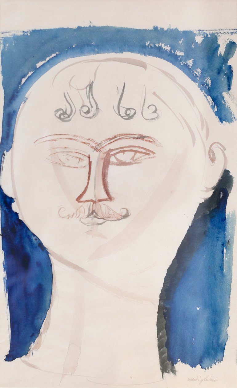 Politibetjent af Amedeo Modigliani