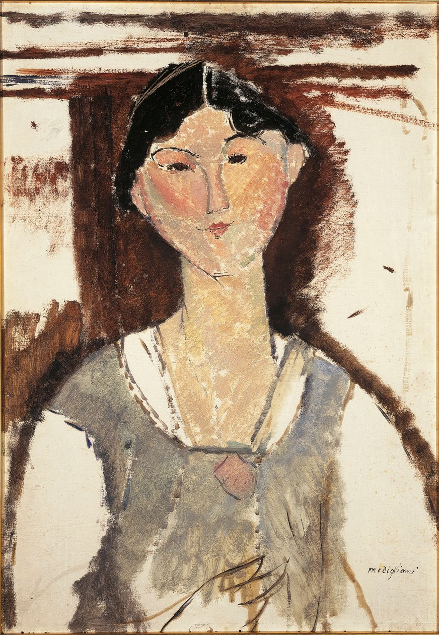 Italien, Bologna, Portræt af Beatrice Hastings af Amedeo Modigliani