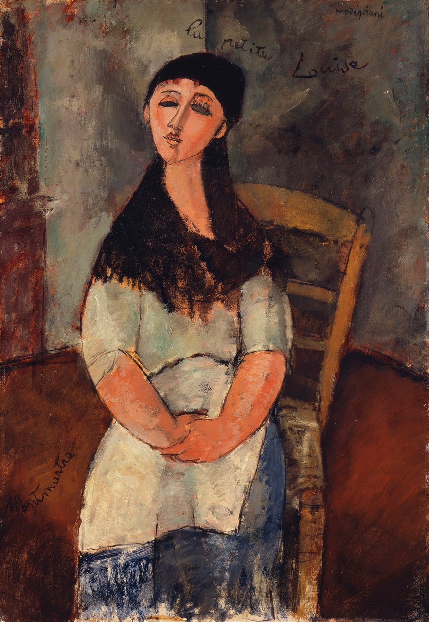 Lille Louise, 1915 af Amedeo Modigliani