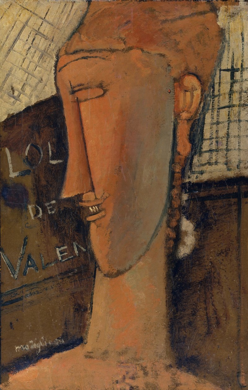 Lola af Valencia, 1915 af Amedeo Modigliani
