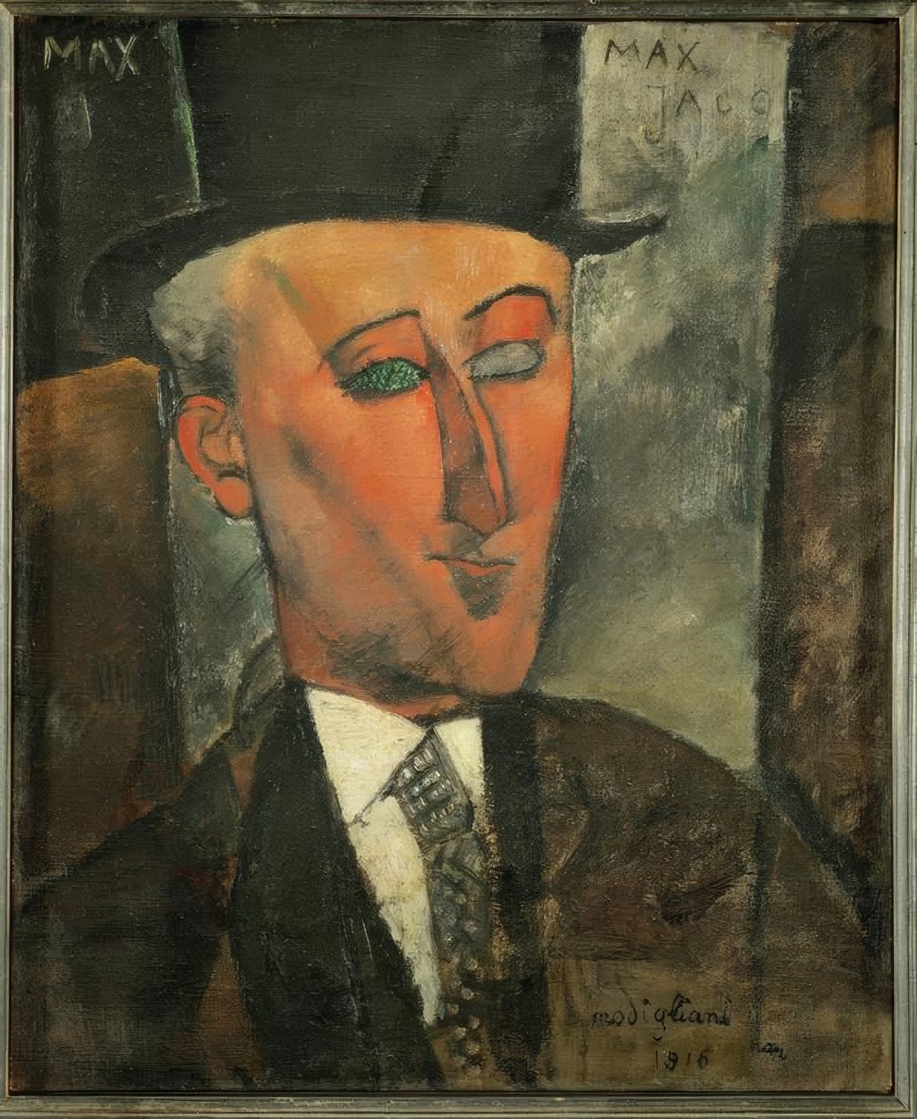Max Jacob af Amedeo Modigliani