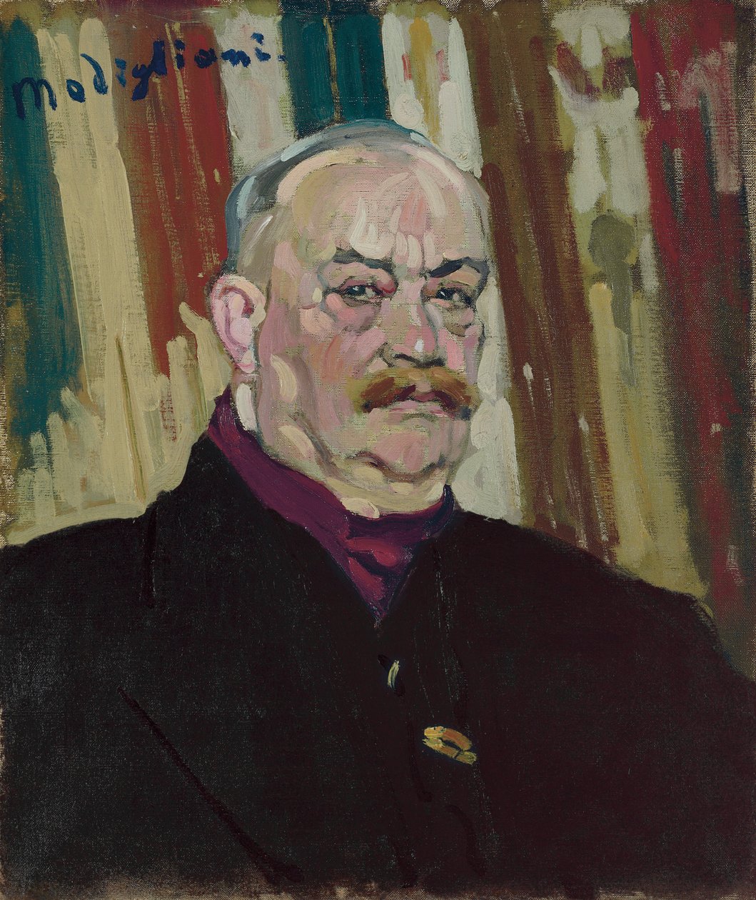 Portræt af Joseph Levi, ca. 1909 af Amedeo Modigliani