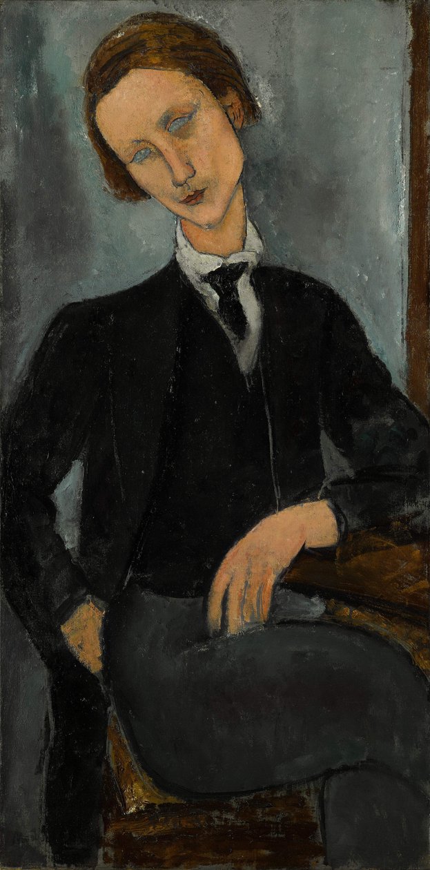 Portræt af Baranowski, 1918. af Amedeo Modigliani