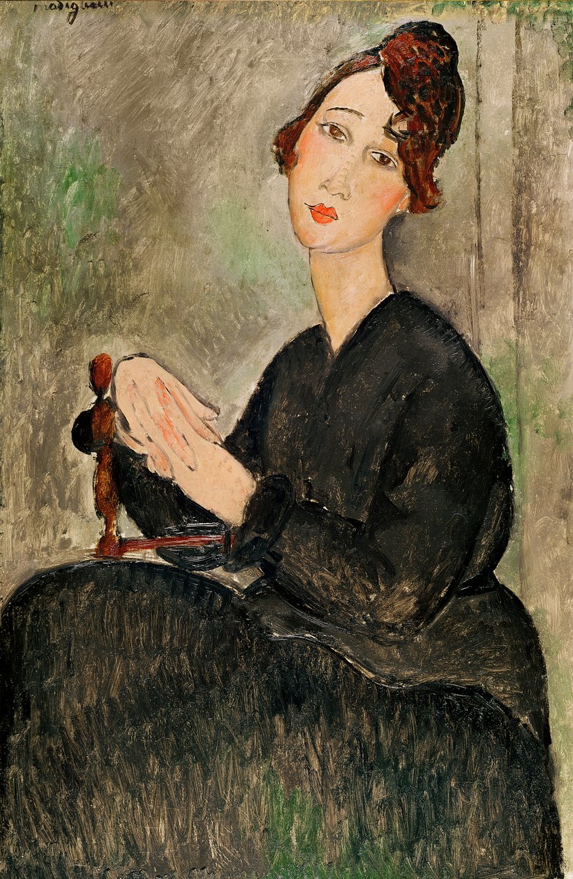 Portræt af Dedie Hayden, 1918 af Amedeo Modigliani