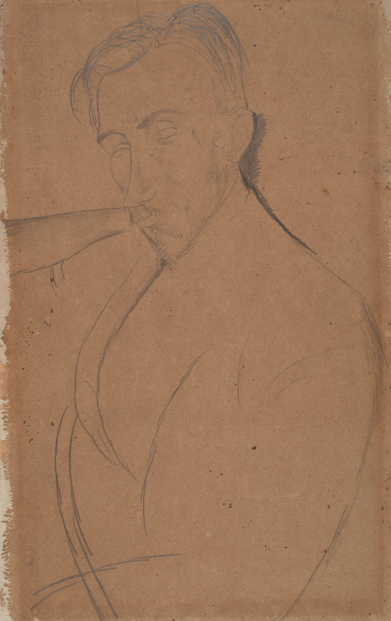 Portræt af Donato Frisia af Amedeo Modigliani