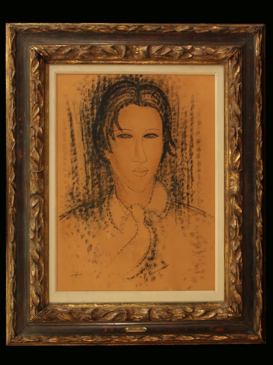 Portræt af Soutine af Amedeo Modigliani