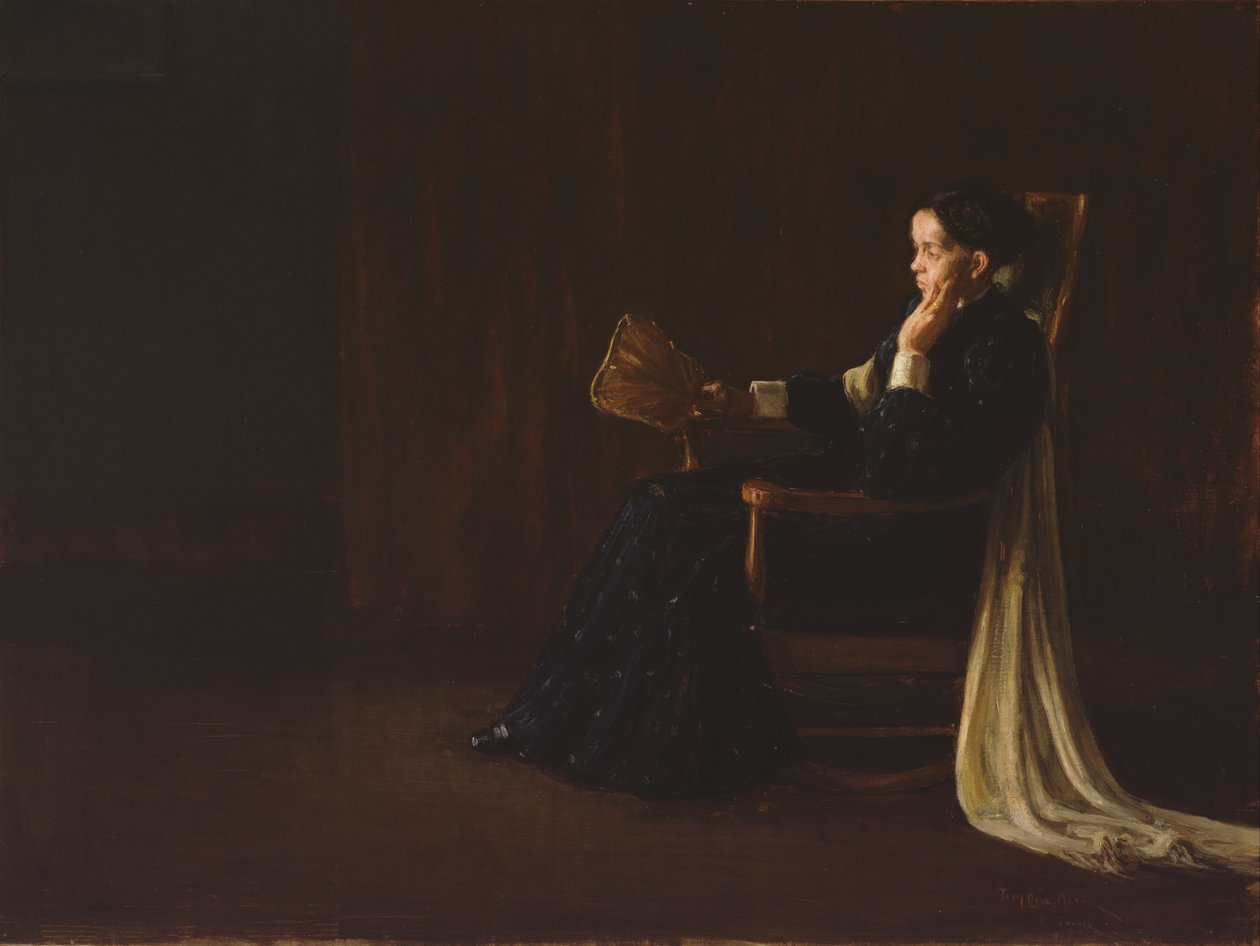 Portræt af kunstnernes mor af Henry Ossawa Tanner