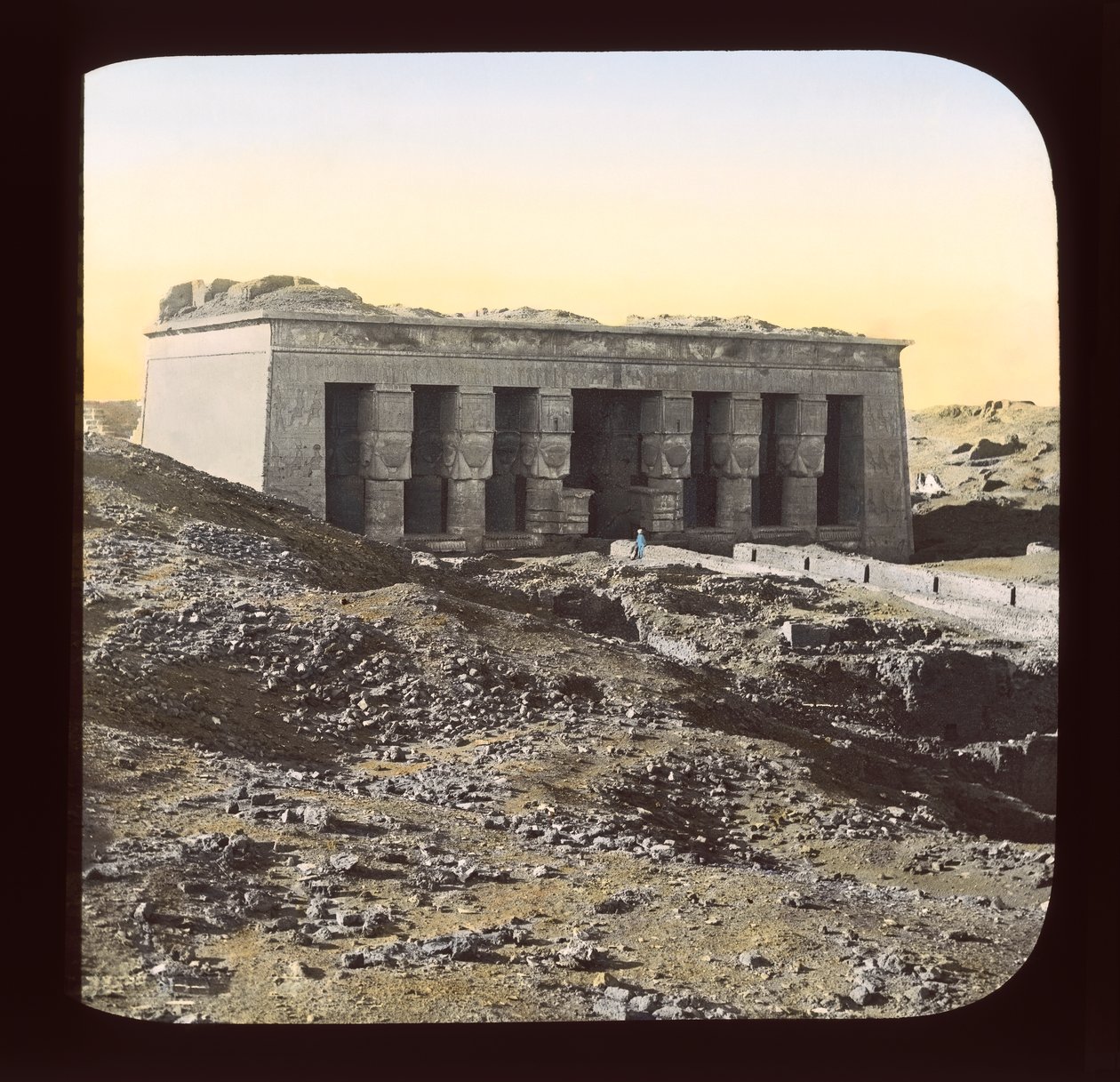 Egypten - Denderah (lanternerutsjebane) af American Photographer