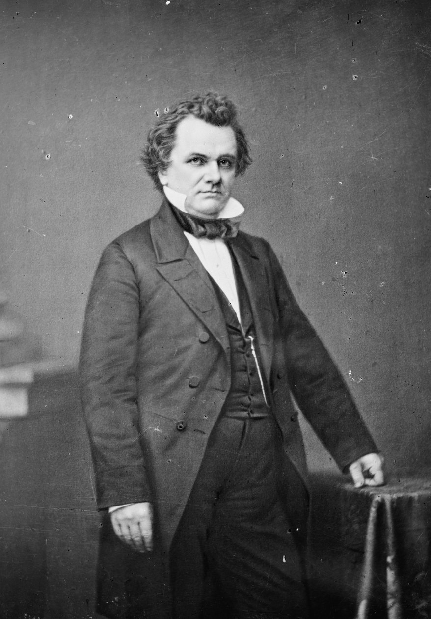 Stephen A. Douglas, 1855-61 af American Photographer