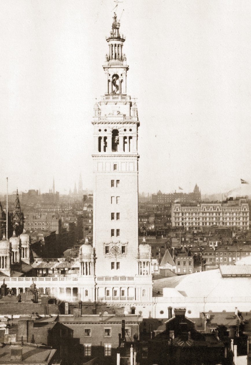 Den anden Madison Square Garden, ved Madison Square, ca.1895 af American Photographer