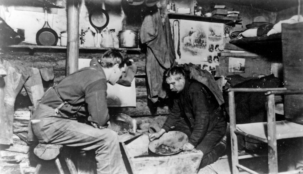 Vinterpanorering ved Dawson, ca. 1897-1900 af American Photographer