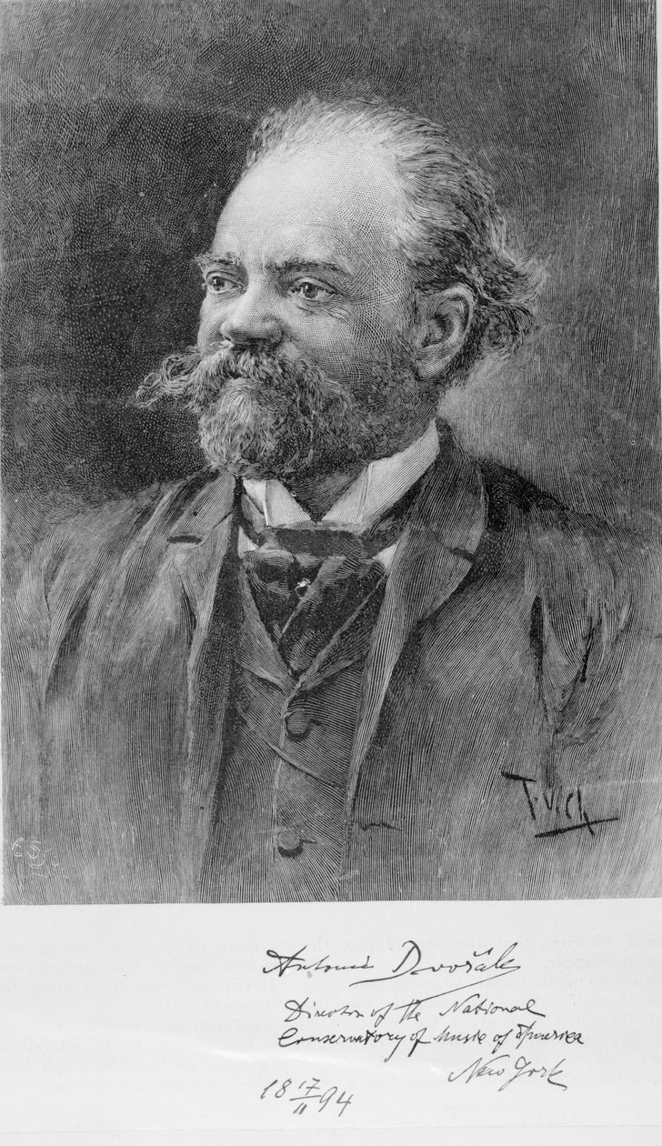 Anton Dvorak, 1894 af American School