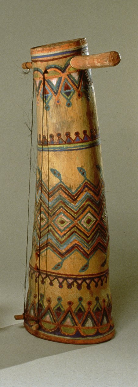 Apache violin, fra Arizona (malet træ) af American School