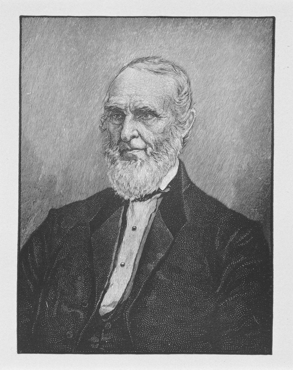 John Greenleaf Whittier (1807-1892) amerikansk forfatter og afskaffelsesforsker af American School