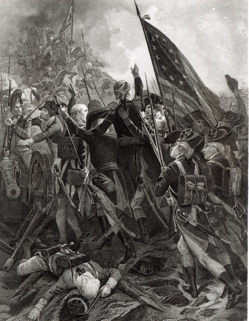 Stormning af Stony Point, juli 1779 af American School