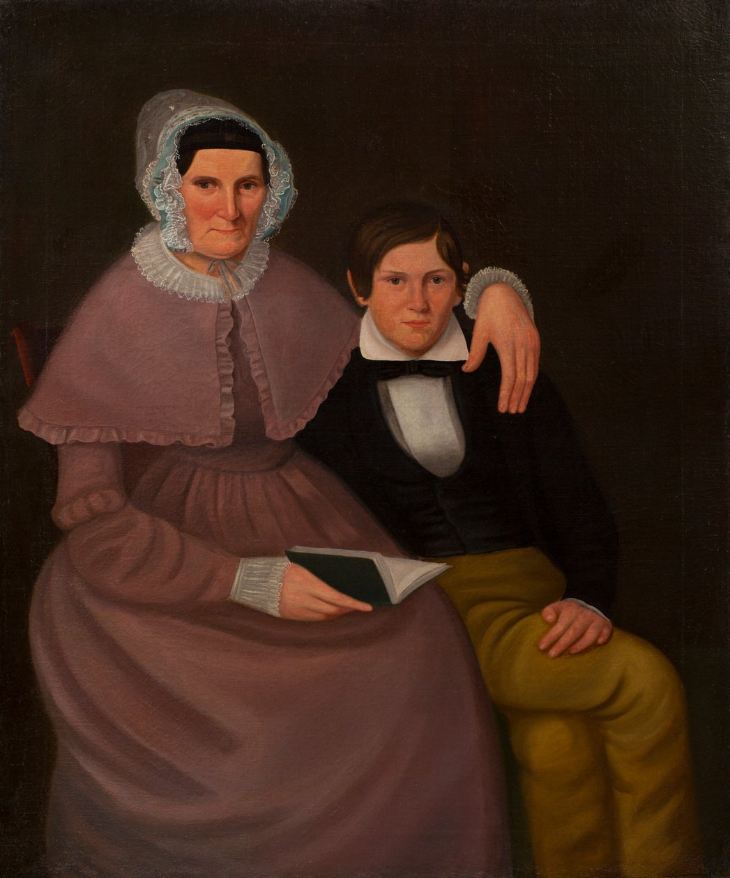 Portræt af Hannah og Joseph Cresswell af American