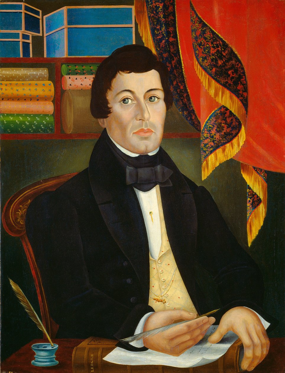 Tekstilhandler af American 19th Century