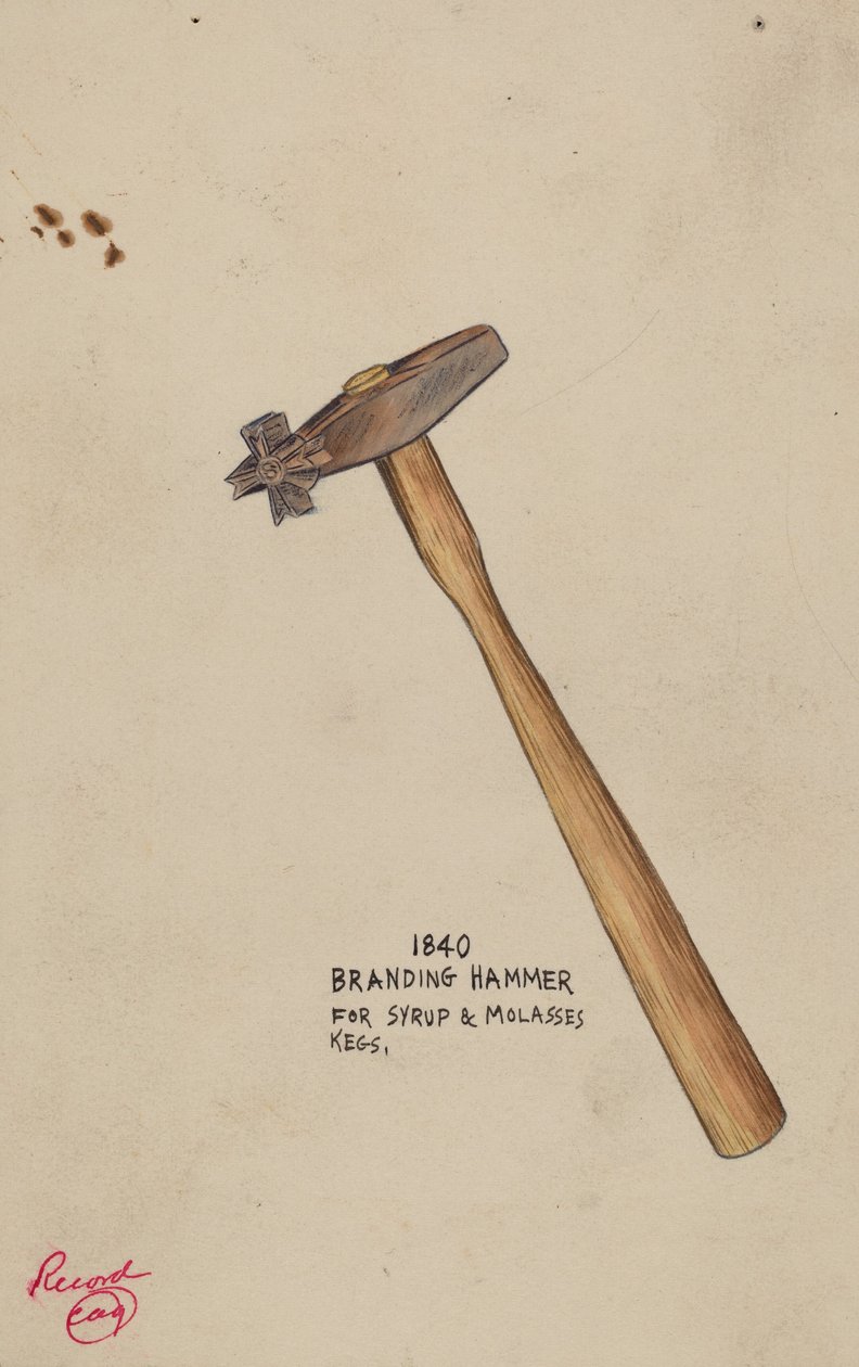 Branding Hammer af American 20th Century