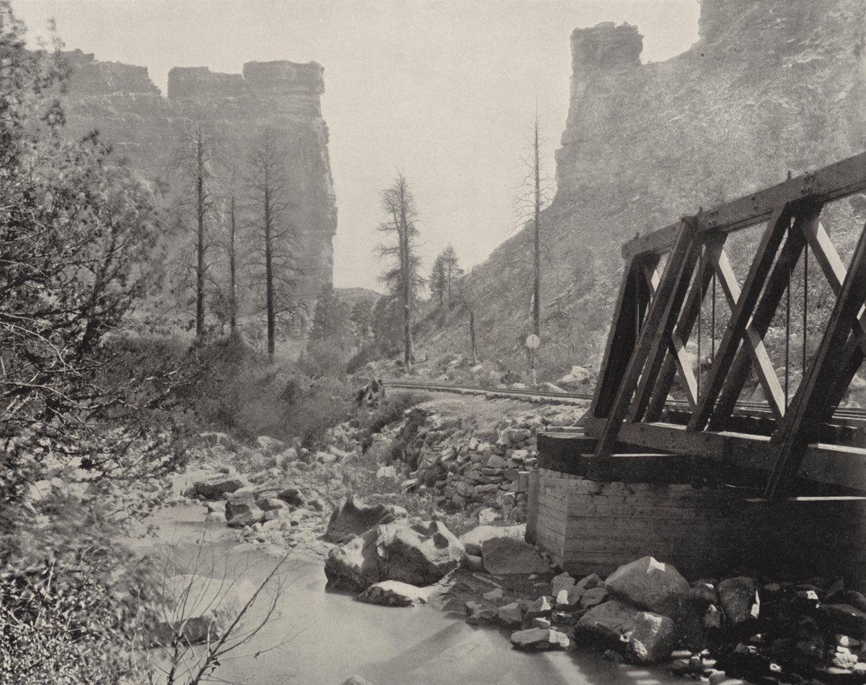 Castle Gate, Utah (s/h-billede) af American Photographer (after)