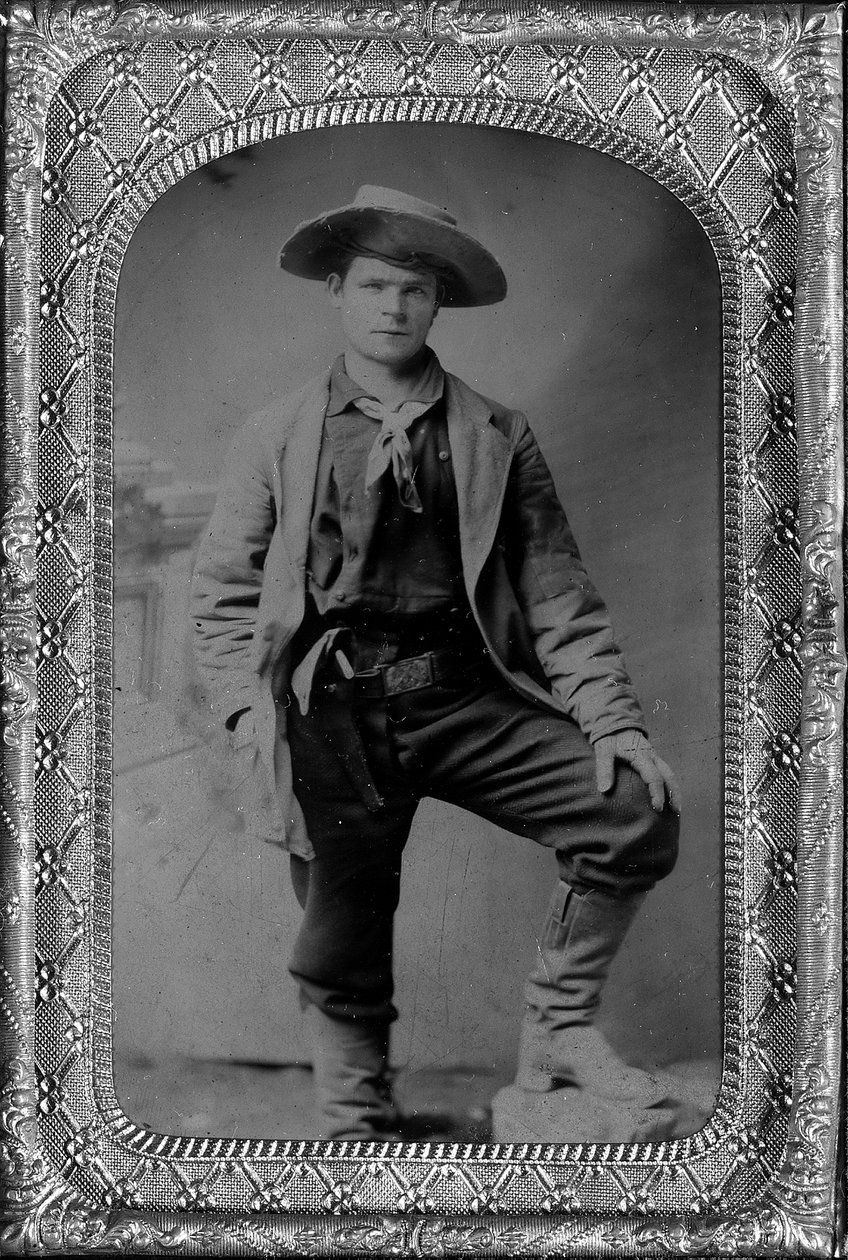 Portræt af Butch Cassidy af American Photographer
