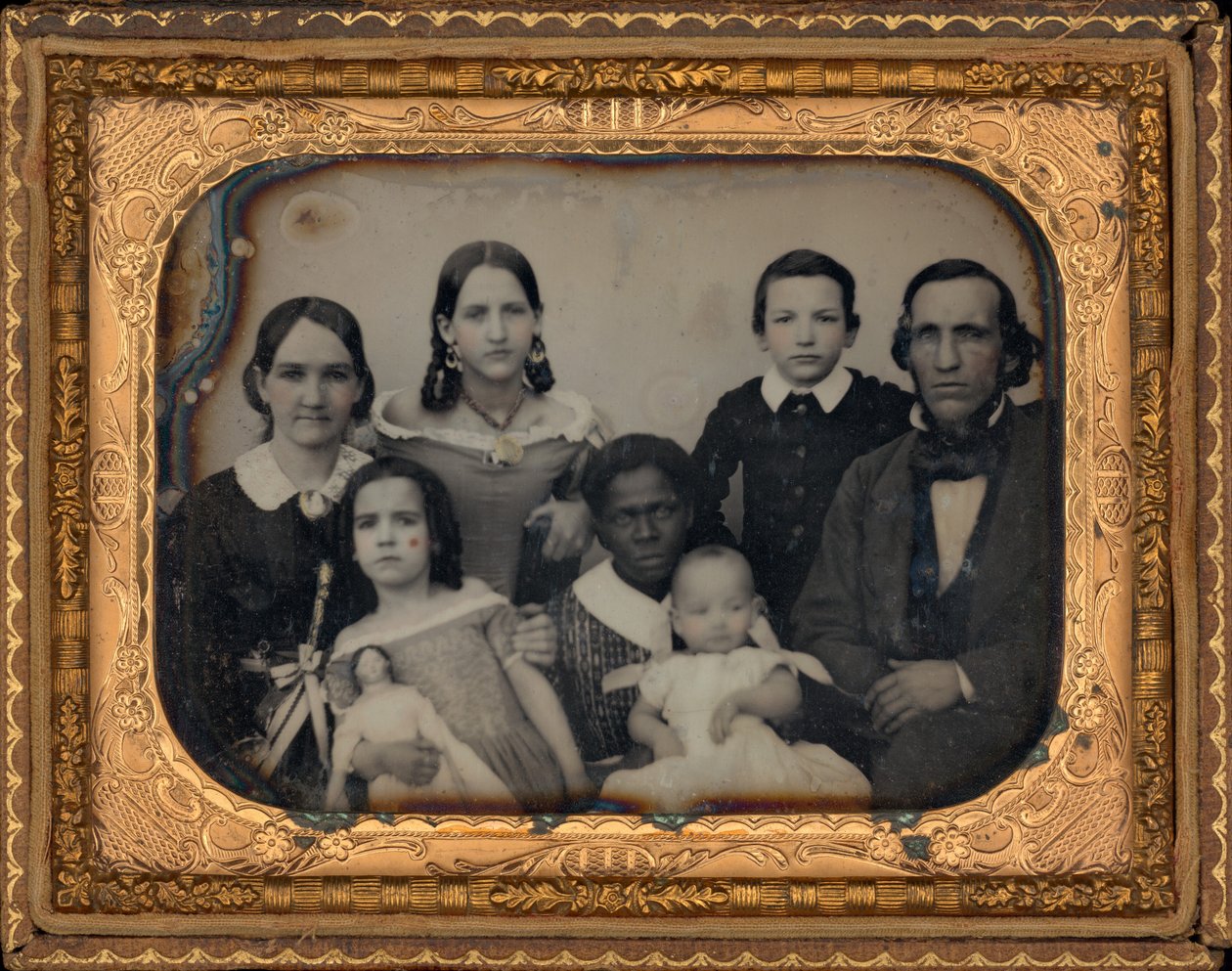 Portræt af en familie, 1860