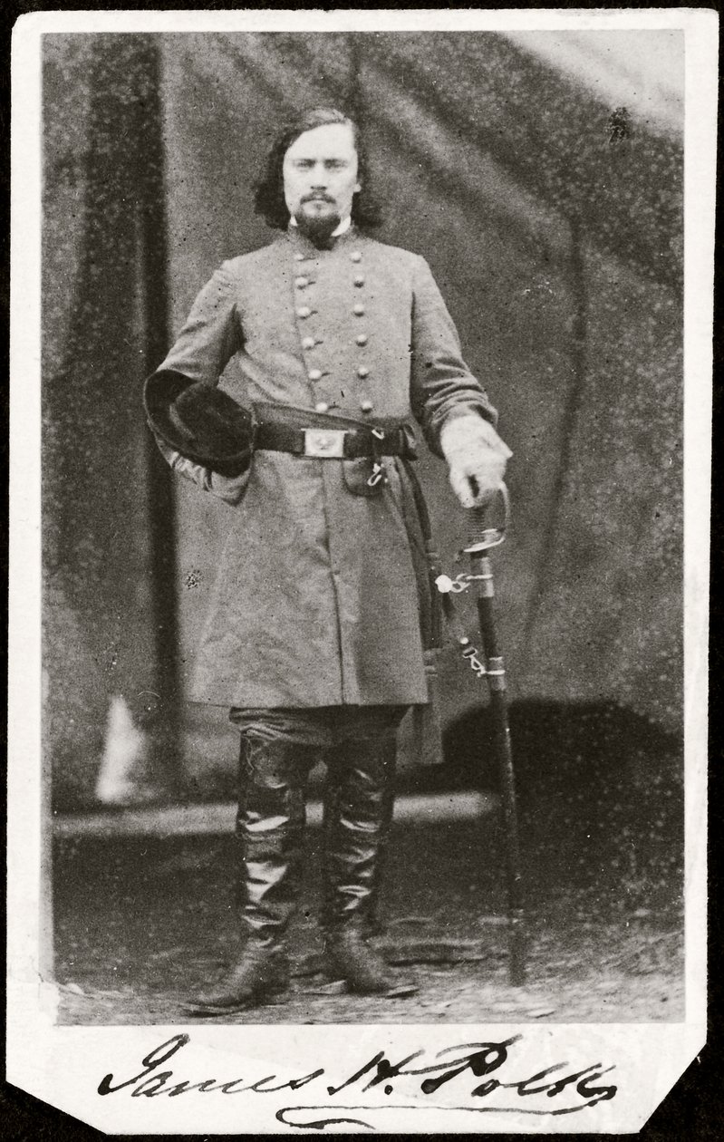 Portræt af en soldat (s/h-foto) af American Photographer