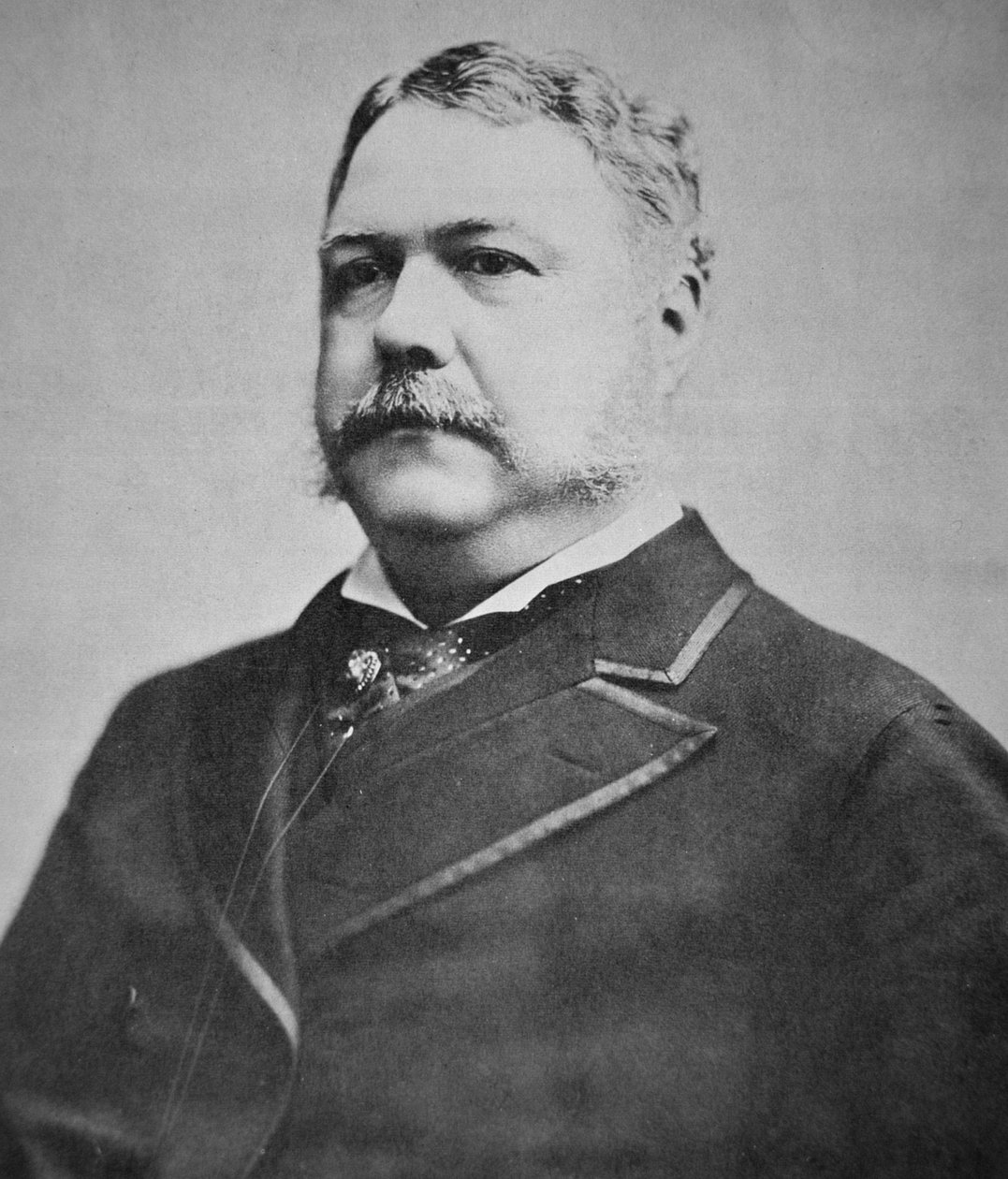 Præsident Chester A. Arthur (1829-86) (s/hvid foto) af American Photographer