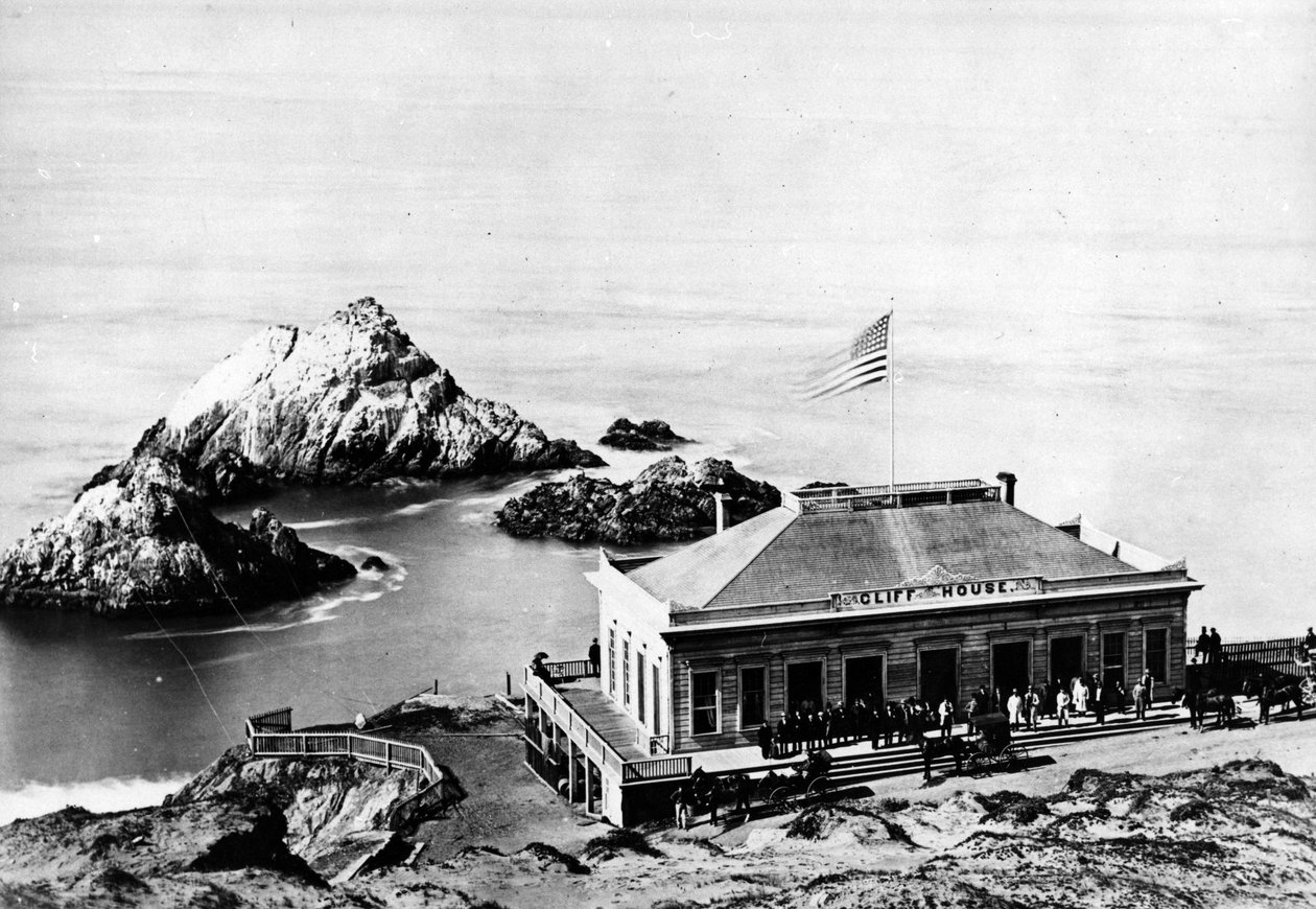 Cliff House, San Francisco, ca. 1863-8 af American Photographer