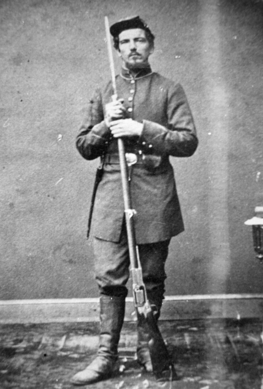 Unionssoldat af Berdans skarpretter (s/h foto) af American Photographer
