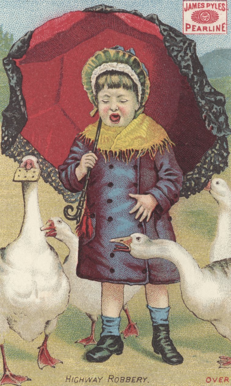Annonce for James Pyles Pearline, ca. 1880 af American School