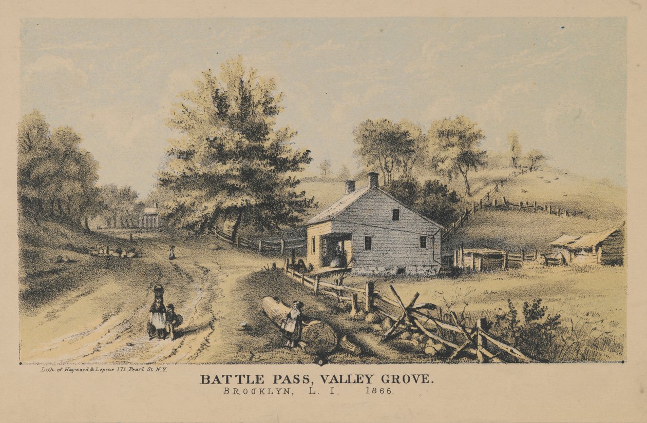 Battle Pass, Valley Grove, 1866 af American School