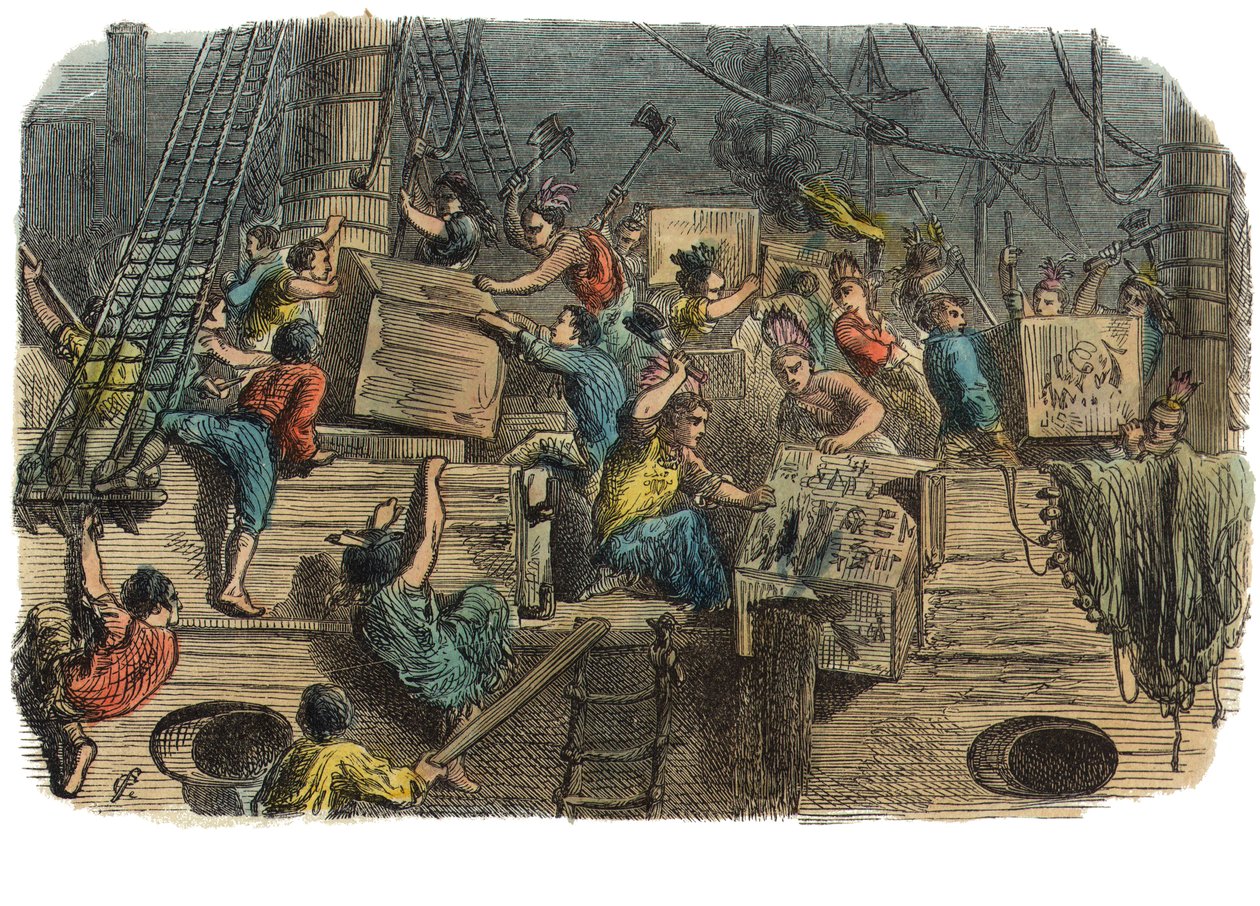 Boston Tea Party, ca. 1860