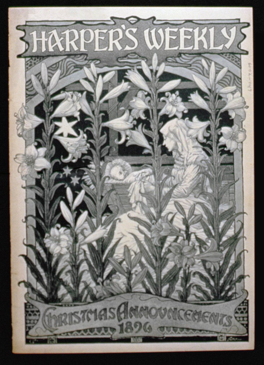 Harpers Weekly, Julemeddelelser 1896 af American School