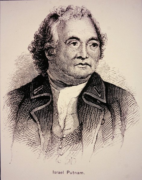 Israel Putnam (litho) af American School