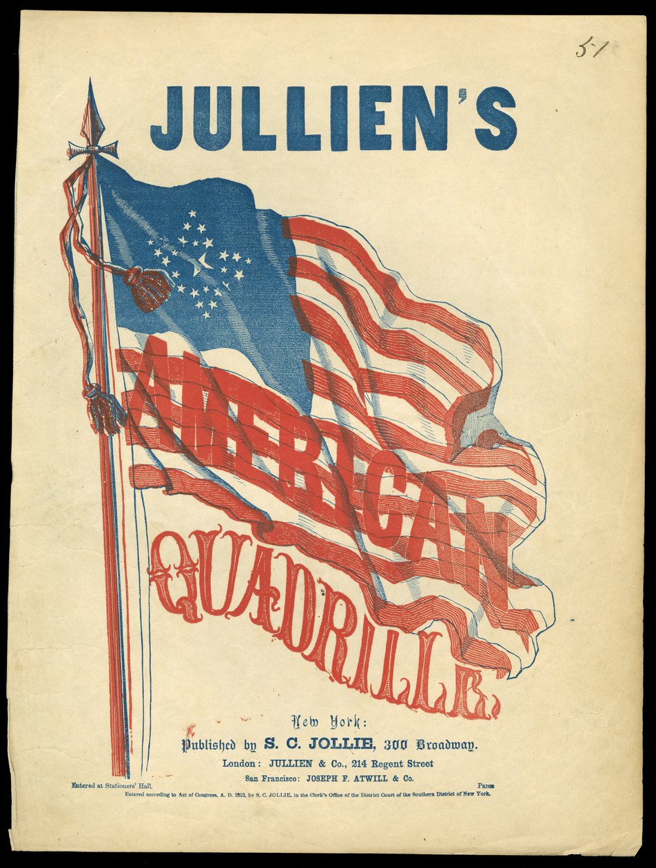 Jullienin amerikkalainen quadrille af American School