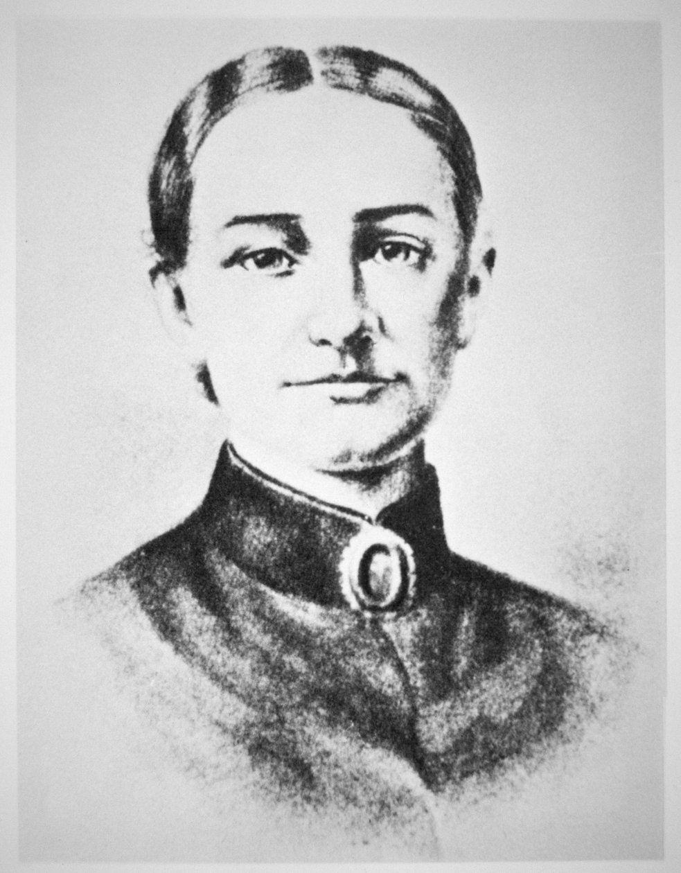 Narcissa Whitman (1808-47) (litografi) (se også 268168)0 af American School