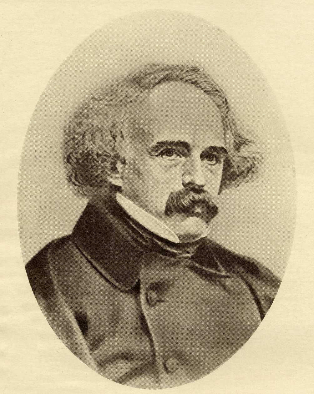 Nathaniel Hawthorne (1804-64) af American School