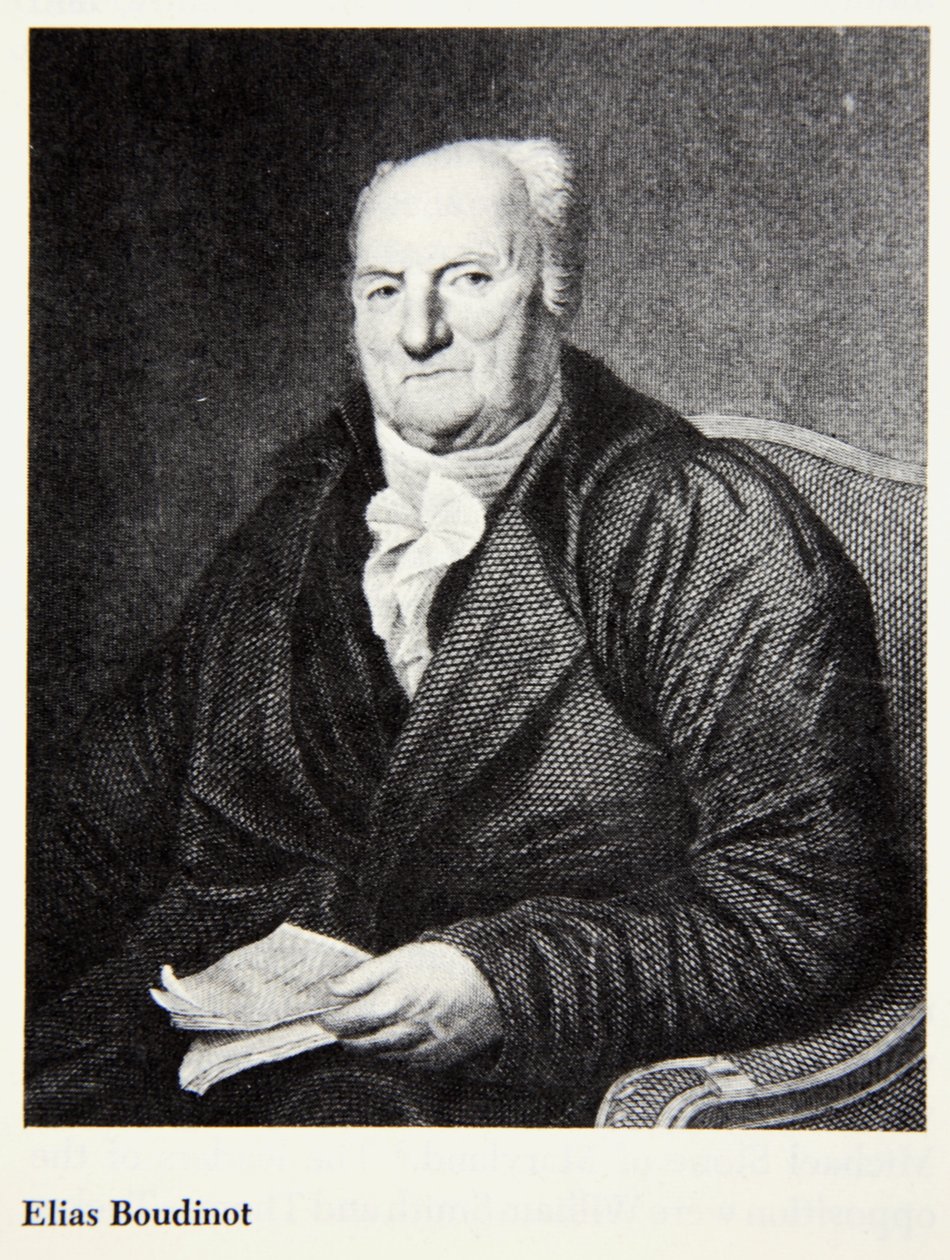 Portræt af Elias Boudinot af American School