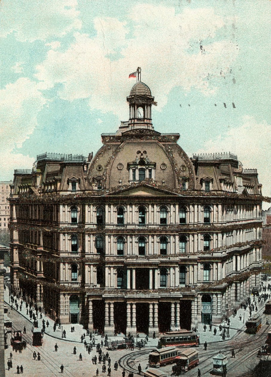 Post Office, New York, c.1900-09dani af American School