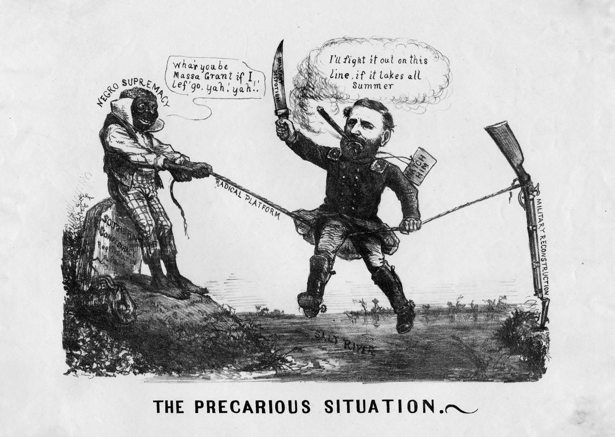 Den prekære situation, ca. 1868 af American School