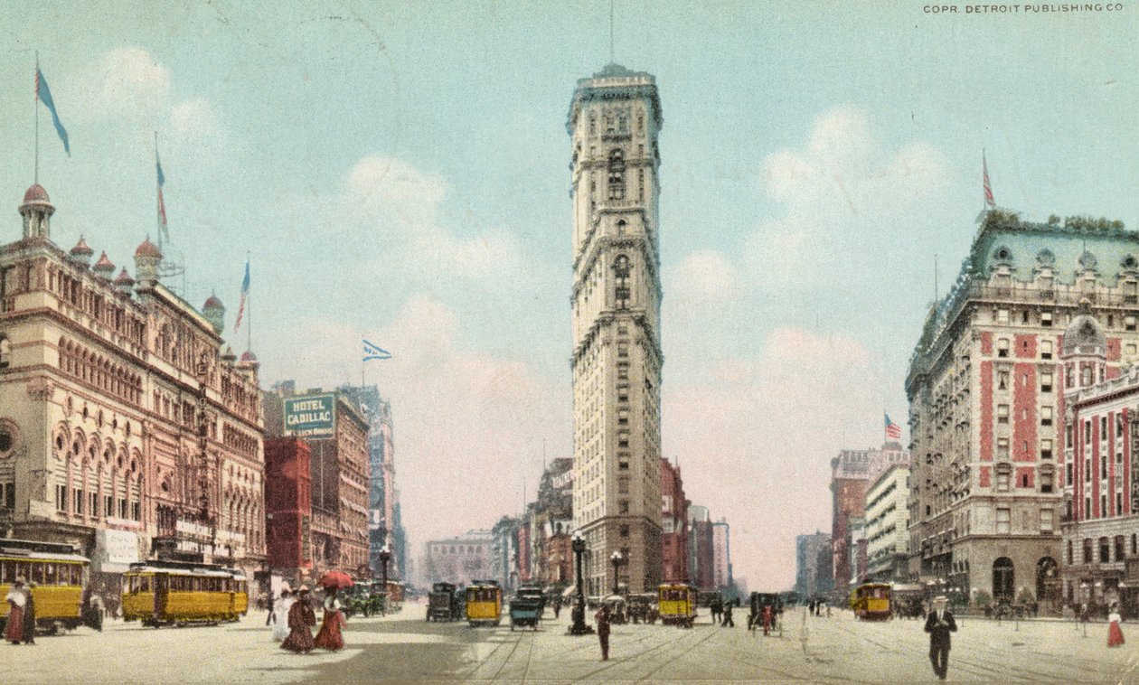 Times Square, New York, ca. 1910 af American School