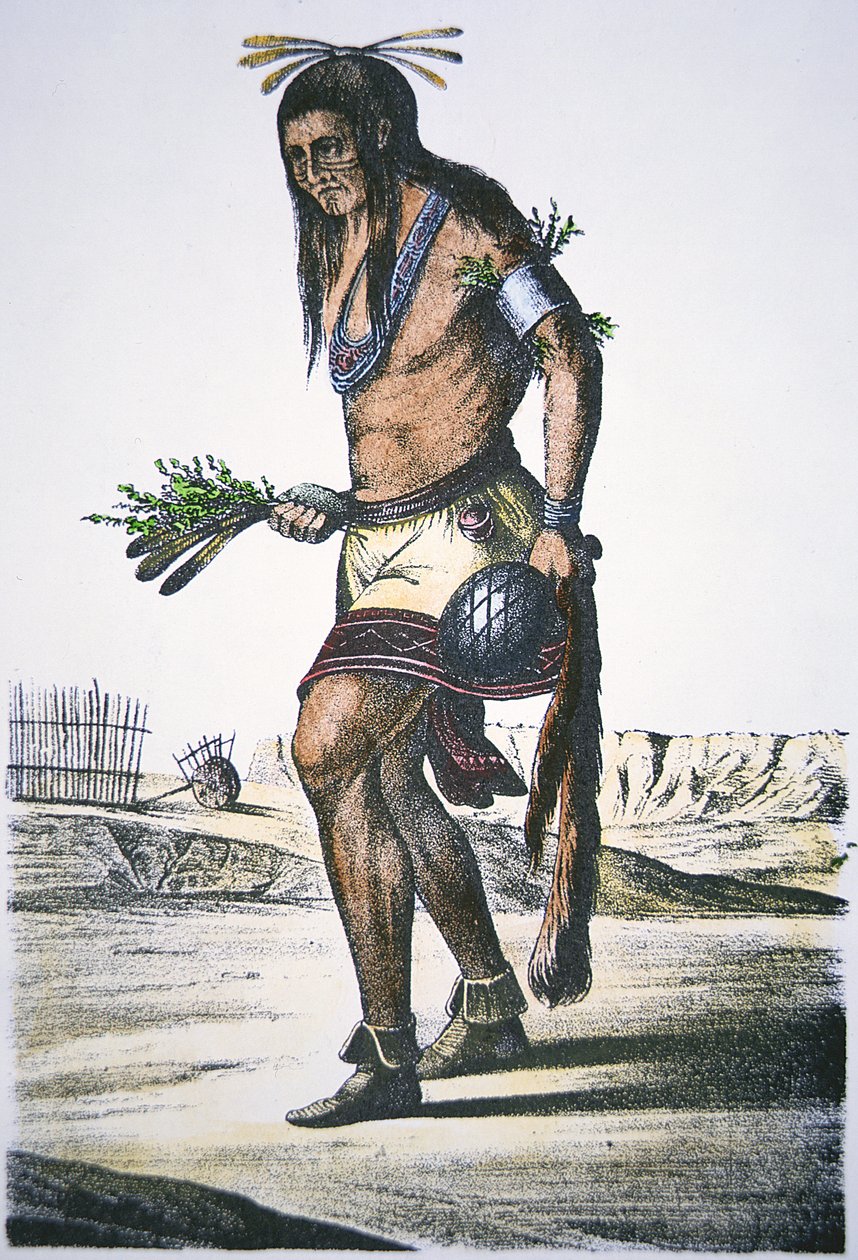 Zuni-stammeleder af American School