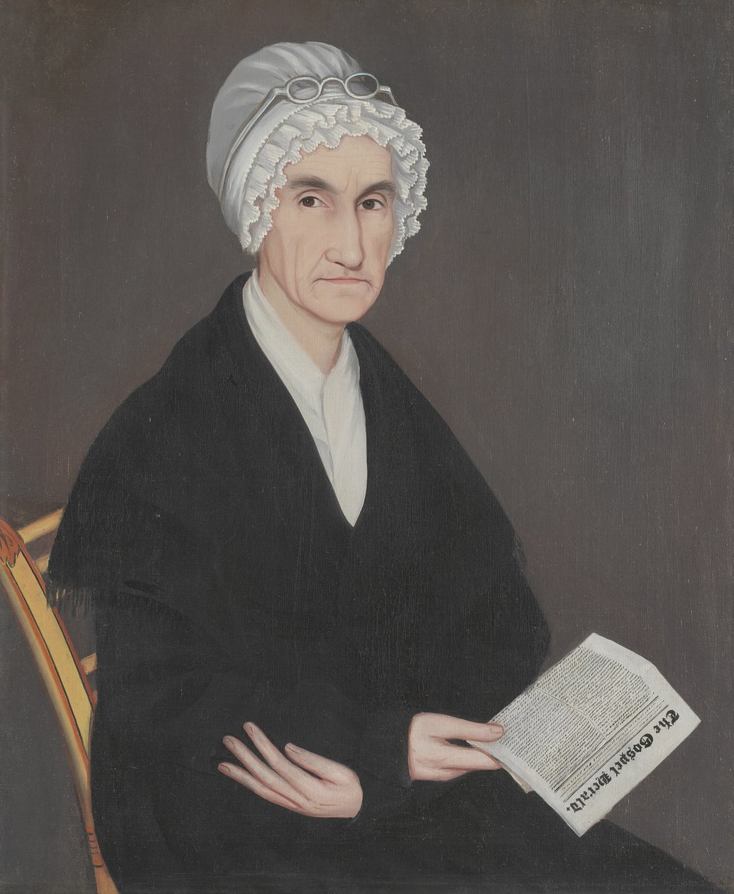 Mrs. Reuben Allerton (Lois Atherton) af Ammi Phillips