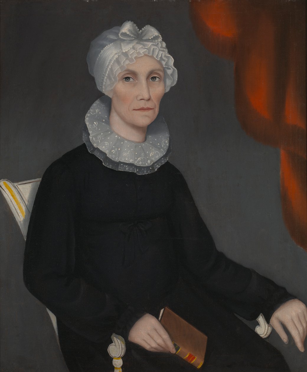 Portræt af fru Robinson, ca. 1819. af Ammi Phillips