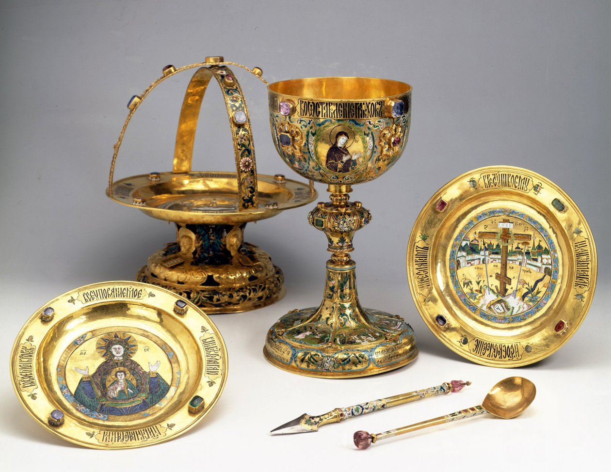 Det liturgiske sæt, 1679 af Ancient Russian Art