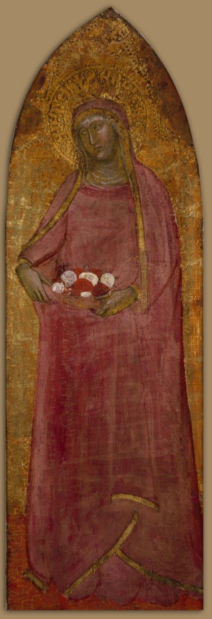 Saint Elizabeth af Ungarn af Andera Bonaiuti
