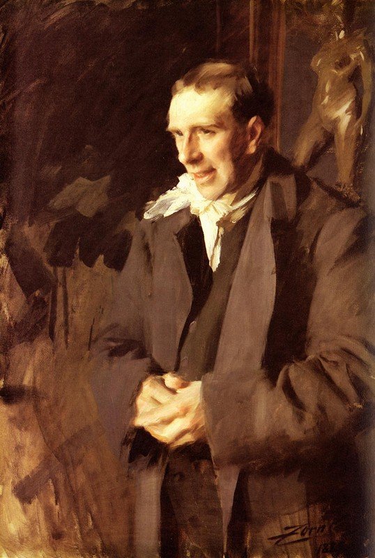 Coquelin Cadet af Anders Leonard Zorn