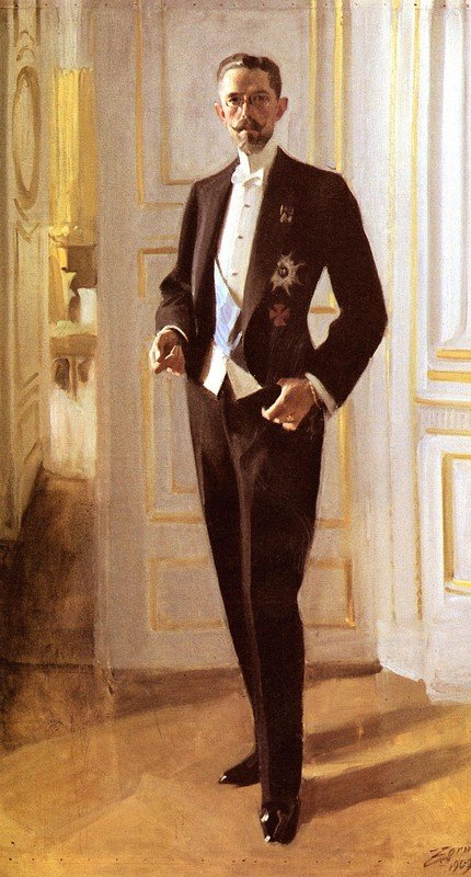 Gustav V af Anders Leonard Zorn